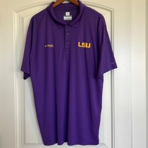 Columbia PFG LSU SHIRT